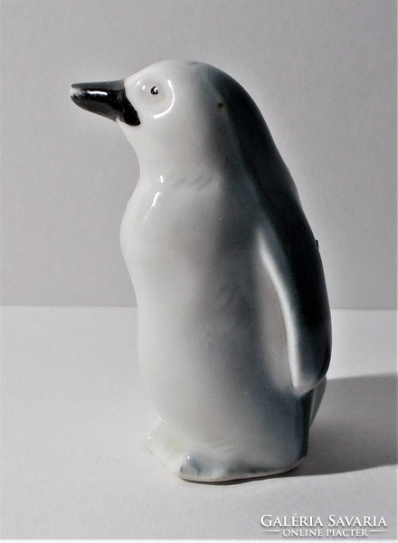 Mini porcelain penguin figure