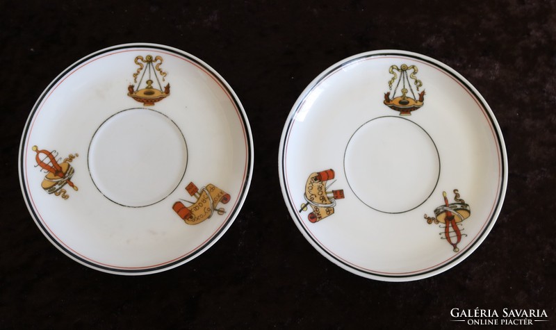 Fischer ignácz- fischer ignácz ceramic small plate 2 small plates
