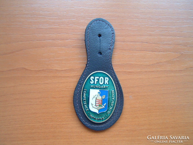 Hungarian sfor badge metal technical contingent # + zs