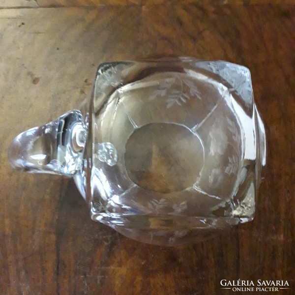Antique crystal jug
