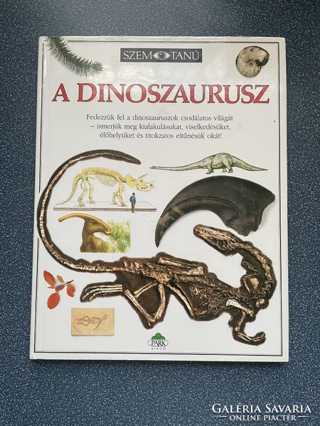 SZEMTANÚ sorozat: “A dinoszaurusz” nagy alakú képeskönyv
