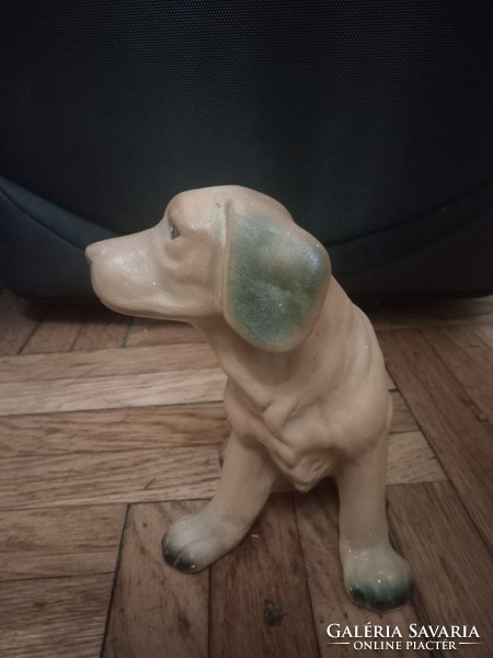 Cute dog sculpture from the 1970s