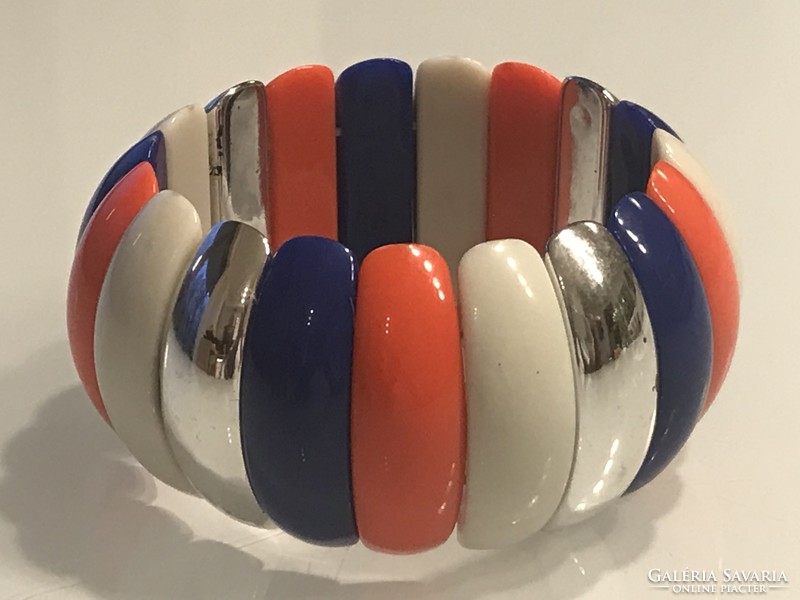 Retro bracelet, 4 cm wide