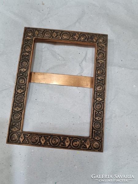 Crafts copper picture holder