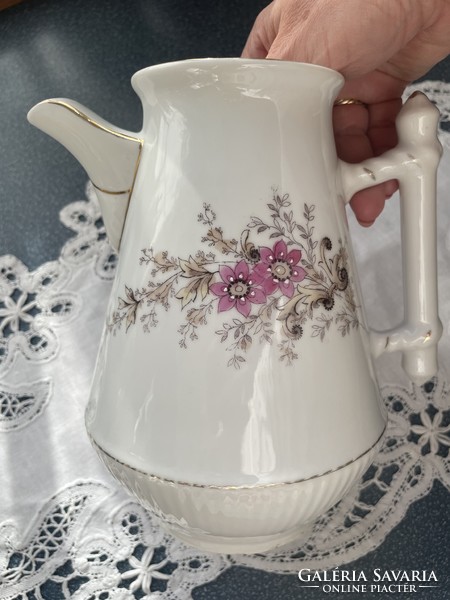 Hand painted beautiful old teapot