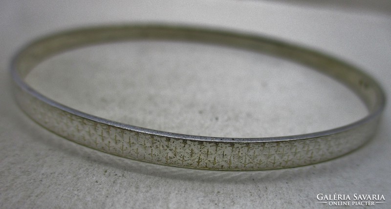 Special old engraved silver bracelet