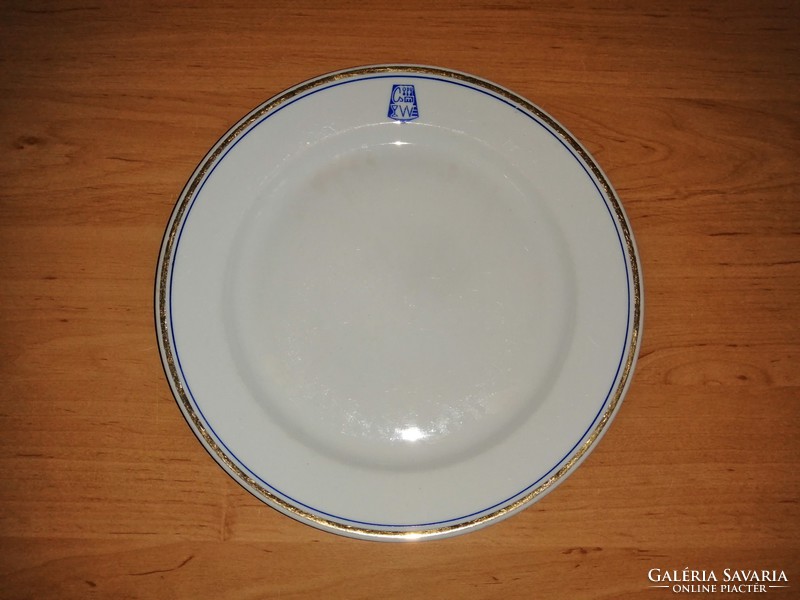 Plain porcelain csmvv flat plate 24 cm (2p)