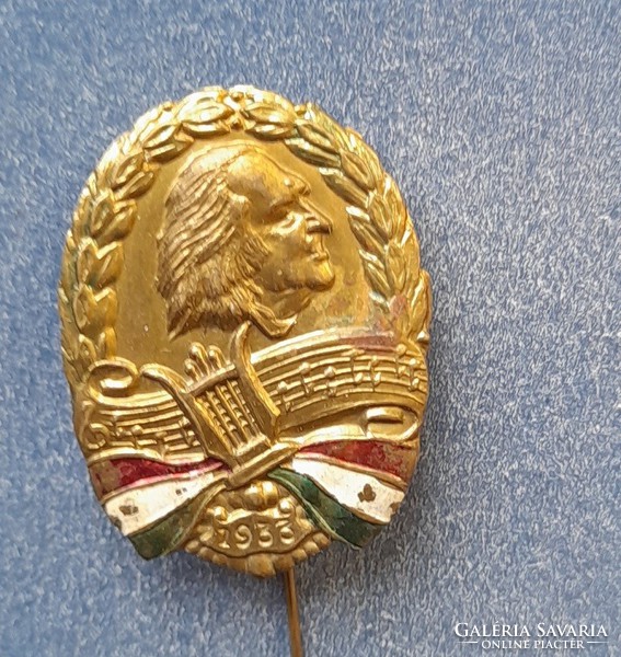 Ferenc Liszt badge 1933