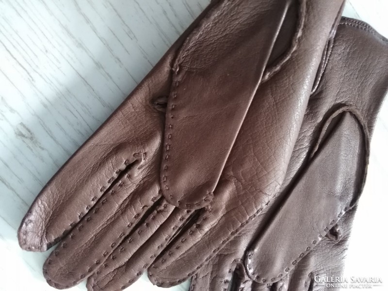 Children's genuine leather gloves - from the 80's