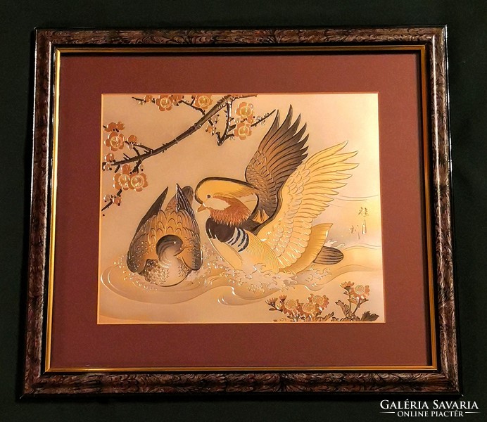 Fk/174 - special! Kaygetsu v. Chokin engraving Hoshun - bird theme