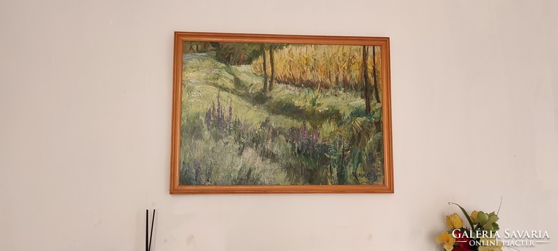 Oil painting by Zsuzsanna M. Náray