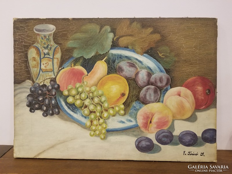 Still life with fruits painting