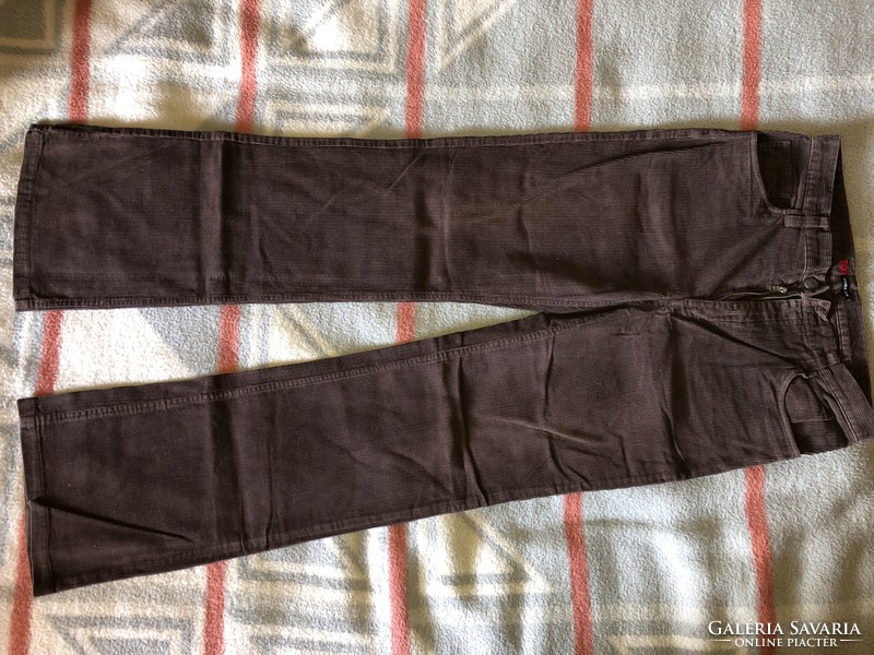 Dxx dark brown velvet men's jeans 28.