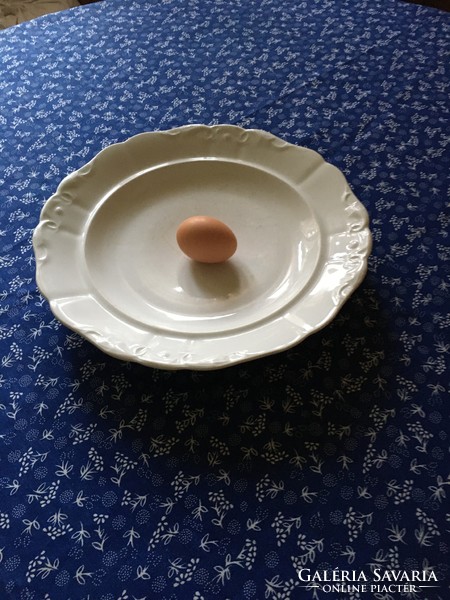 Antique porcelain serving plate (30 cm)