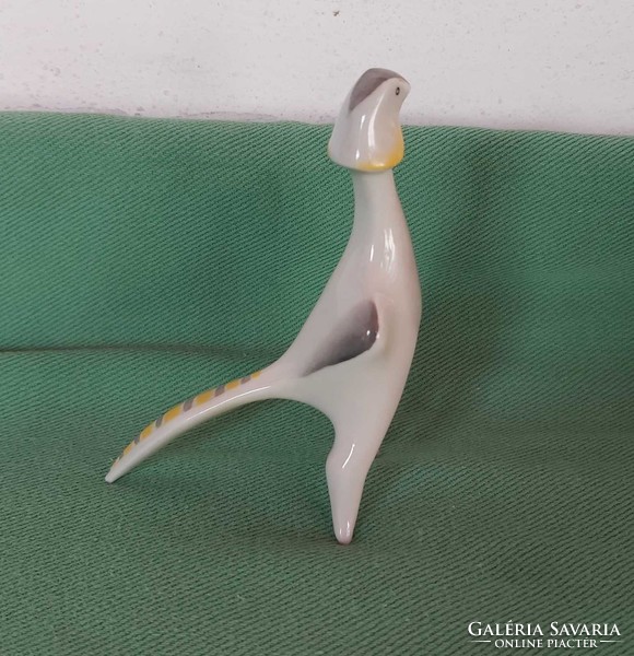 Beautiful art deco quarry porcelain (drasche) bird rare collector nipple figurine nostalgia