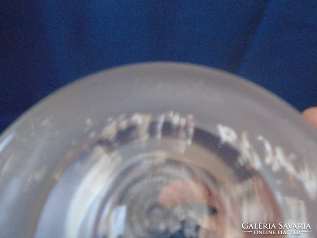 Kosta boda Swedish handcrafted glass huge bonbonier, marked. Wonderful piece of etched piece of wonderful purified acid
