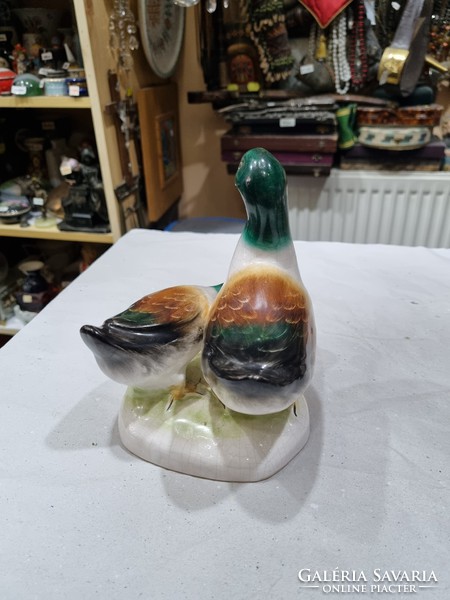 Old ceramic duck