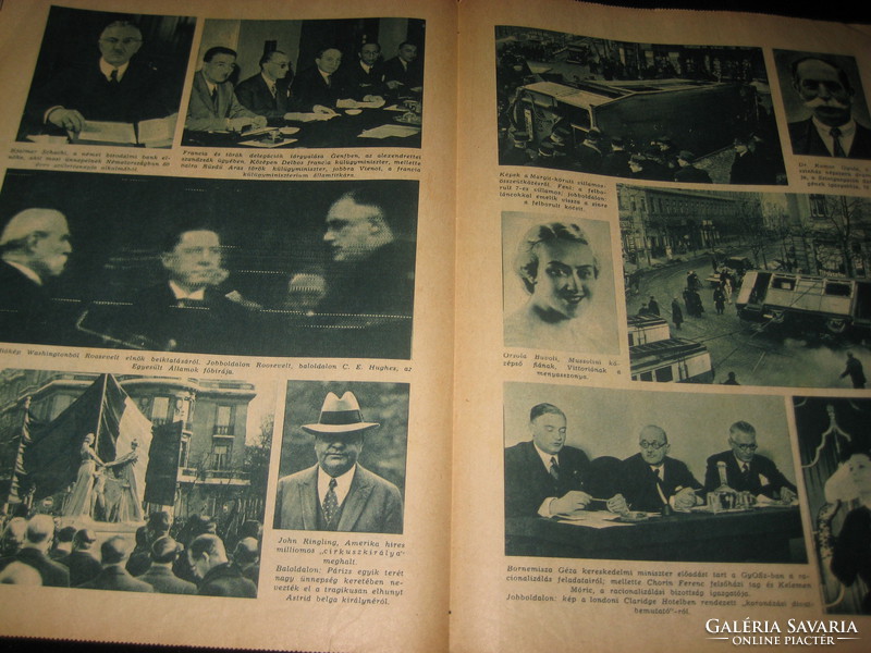 Picture newspaper from Pest January 24, 1937 . 4 Pages