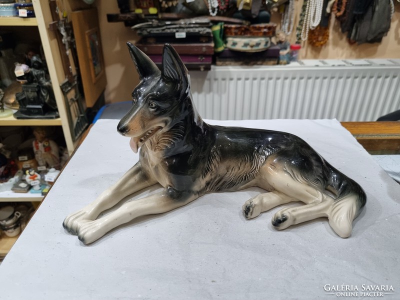 German porcelain dog