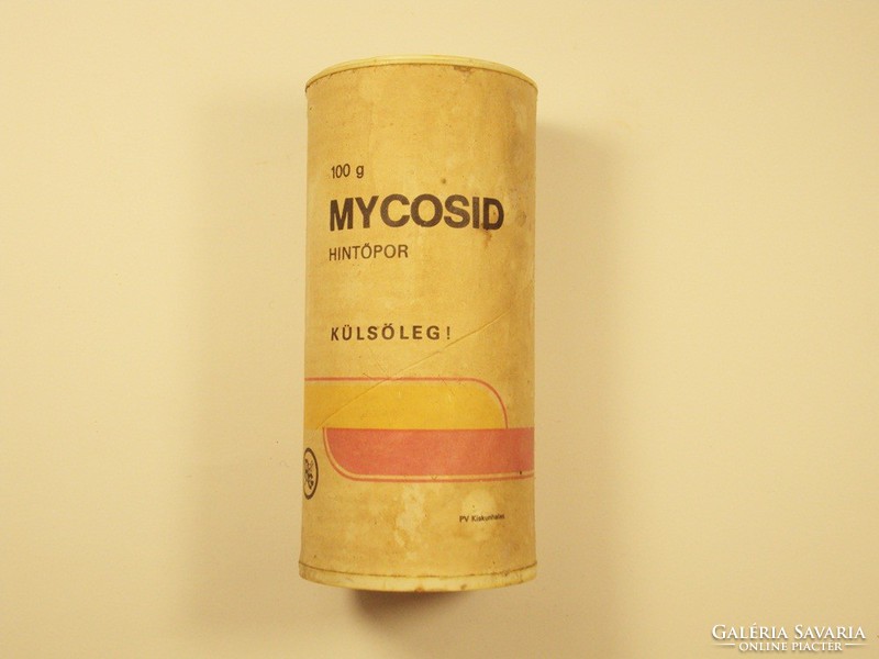 Retro mycoside rocking powder box - rg richter gedeon - from the 1980s