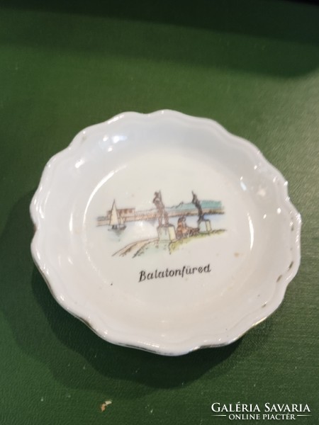Aquincum porcelain plate, a rarity of 5 cm in diameter.