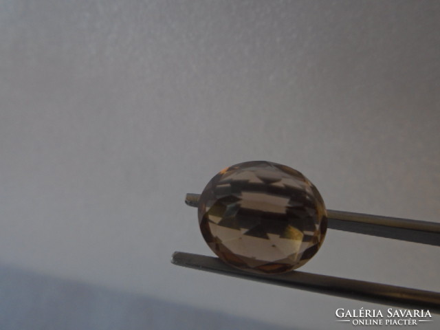 A truly 100% natural yellowish brown tourmaline mineral is a wonderfully polished gemstone. 10.65Ct