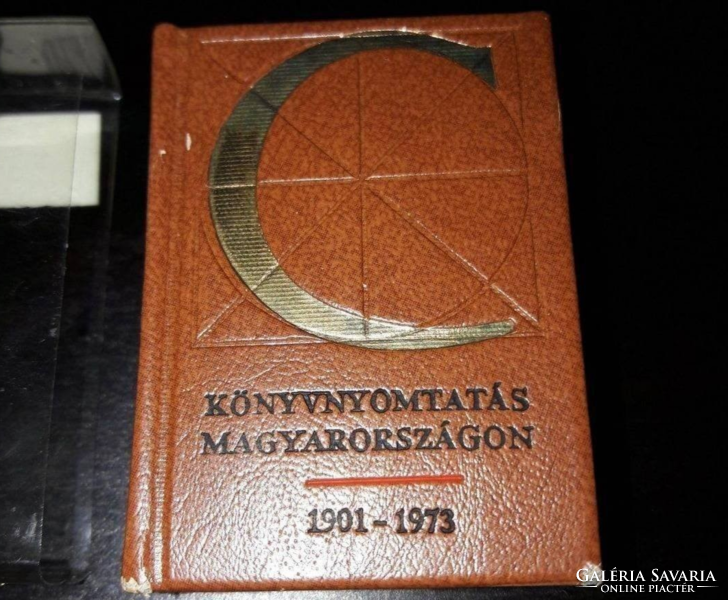 Könyvnyomtatás Magyarországon miniatűr könyv