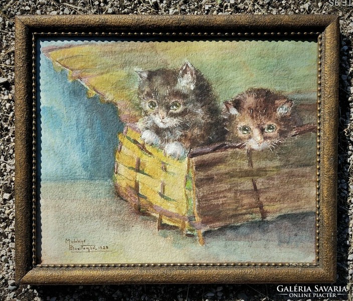 Madeleine peters - tombu - kittens 1929