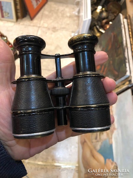 Binoculars, in their original case, in working condition, excellent for collectors.