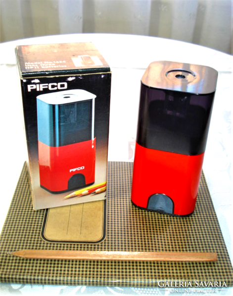 Retro pifco japanese battery table pencil sharpener
