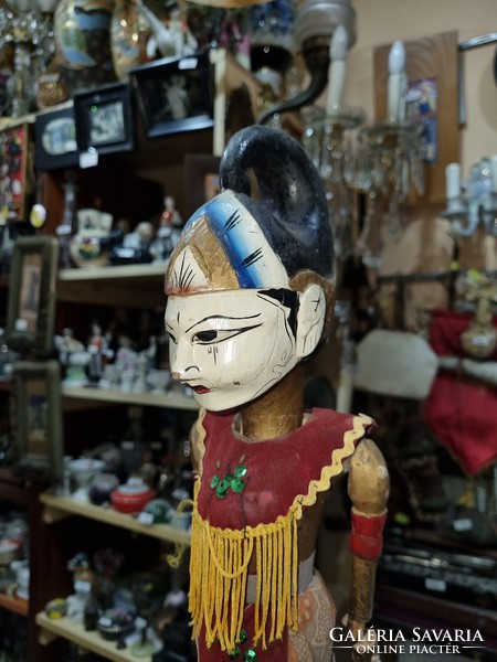 Old Indonesian wood carved figurine