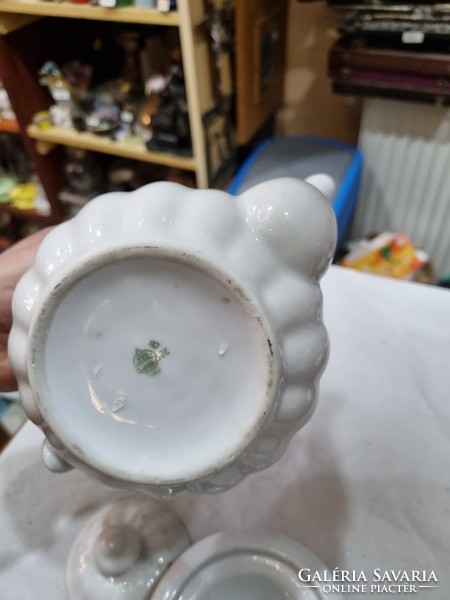 Old Zolnay porcelain teapot