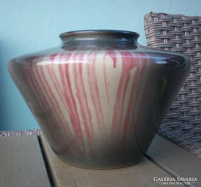 Special shape w.Germany ceramic vase from '60s