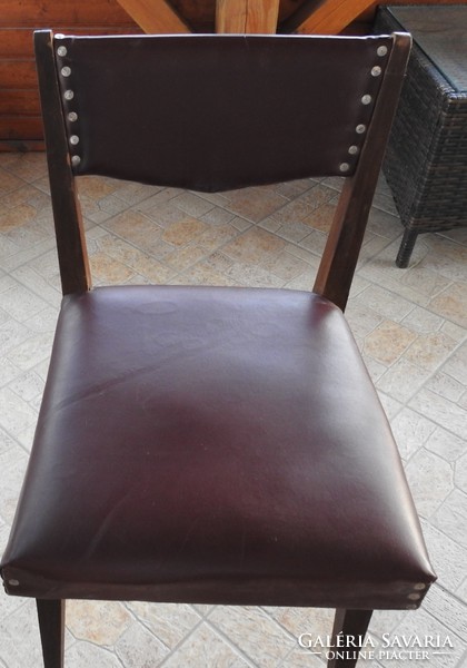 Bőr iparműves szék