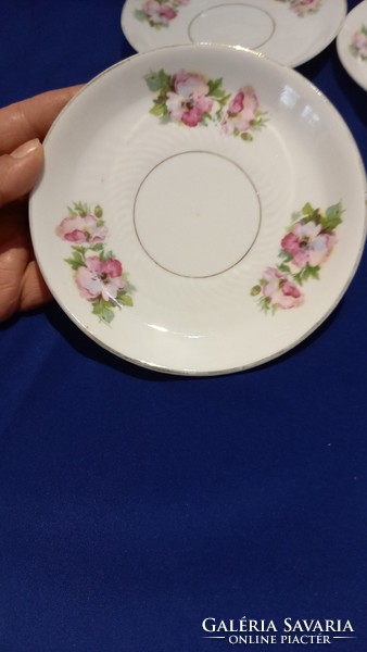 Tea with flower pattern m.Z.Altrahlau saucers