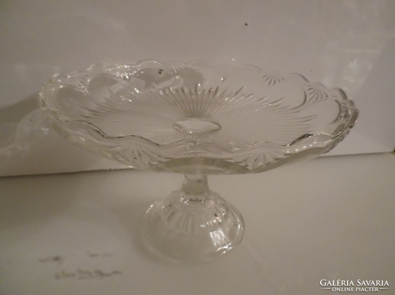 Seller - glass - thick - 25 x 16 cm - old - Austrian - flawless