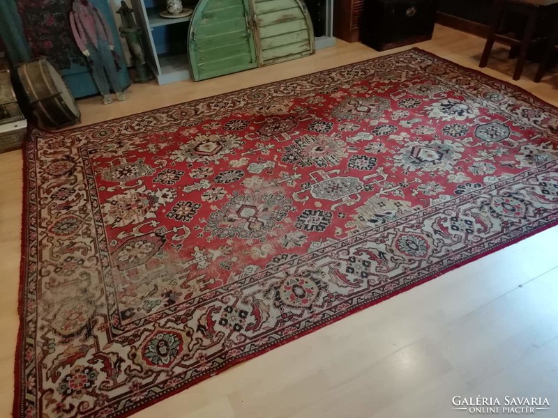 A large machine-made Persian carpet from the 1920s and 30s