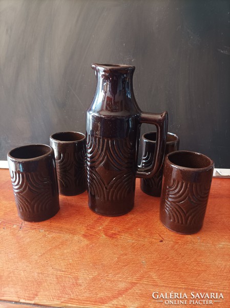 Ceramic wine set