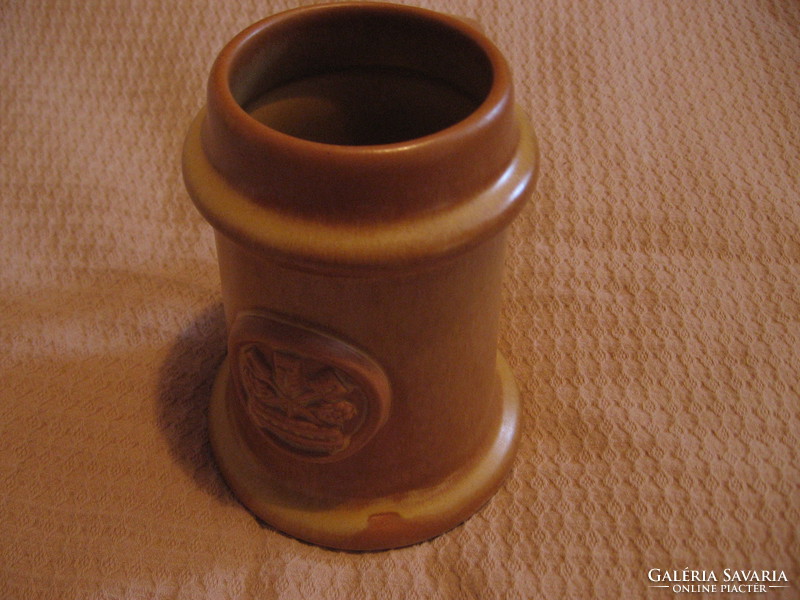 Kálaszos ceramic brown jug ww or mm