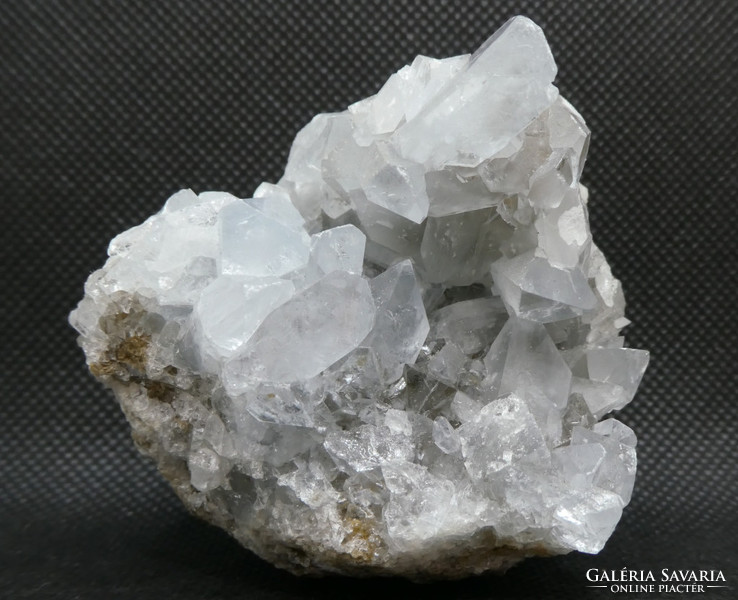 Natural cysteine / celestite crystal group. Large collection mineral. 244 Grams