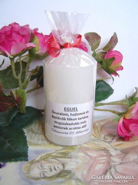 Inaugurated Atlantis Angel Candle - Eguel