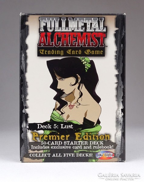 1I214 Fullmetal Alchemist Trading Card Game Deck 5 angol nyelvű kártyajáték