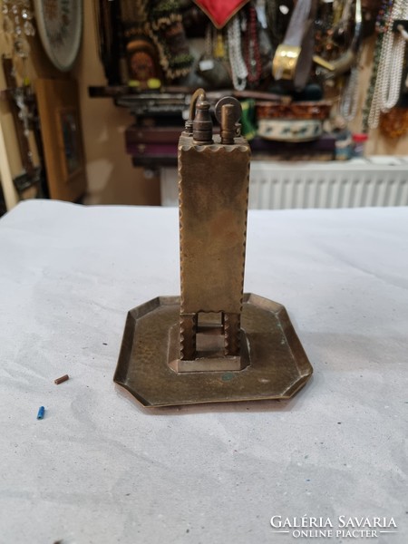 Old copper lighter