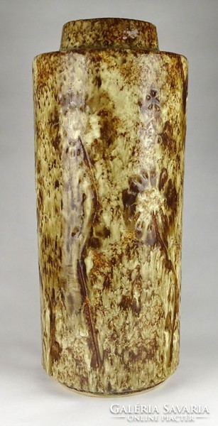 1H854 Hatalmas Zsolnay pirogránit váza 55 cm
