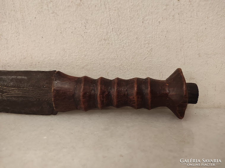 Antique african masai iron weapon sword knife 5241