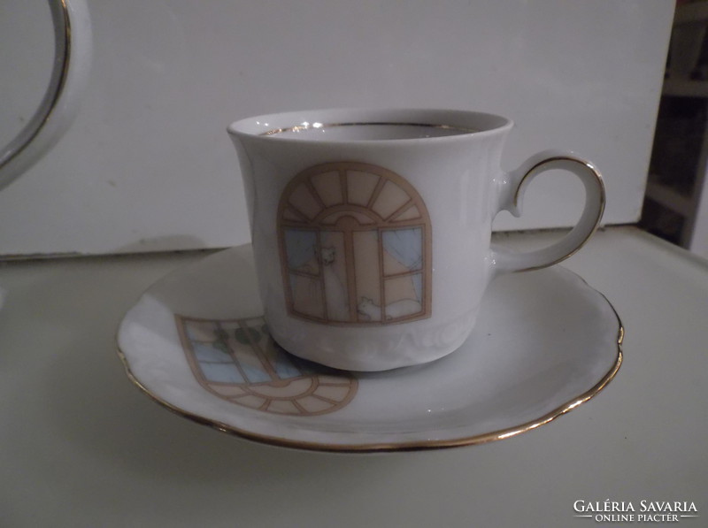 Coffee set - bavaria - 5 pcs !! - Mitterteich old - jug - 3.5 dl - perfect