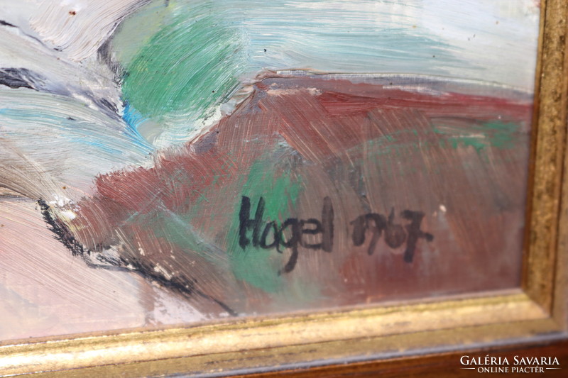 Alfred Hagel (1885-1945) (?): Olvasó férfi portréja