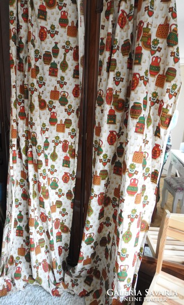 Kitchen blackout curtain pair - second curtain pair + kitchen pillowcase