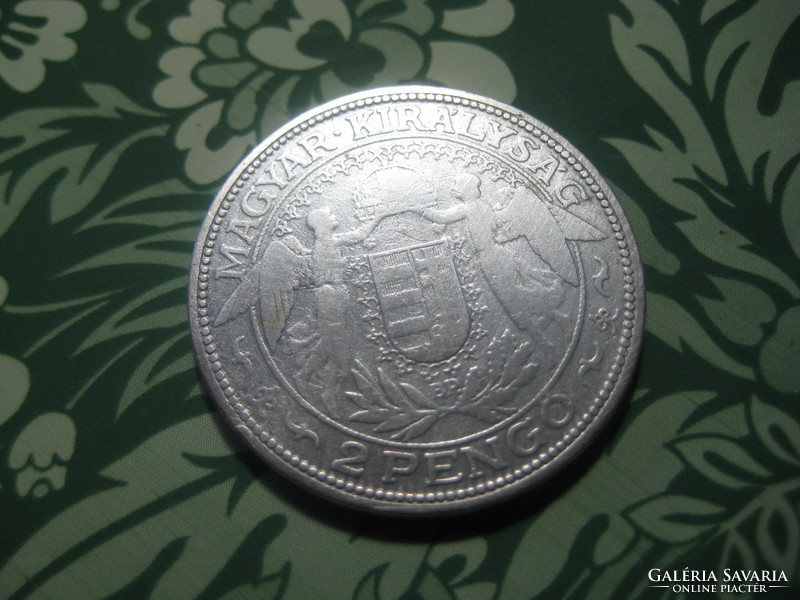 Ezüst  2 pengő  1929  évi