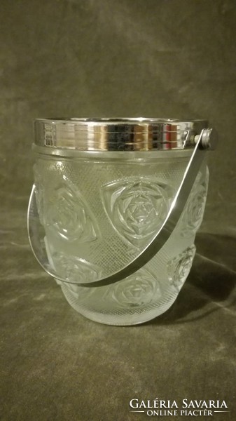 Wine cooler in glass jar